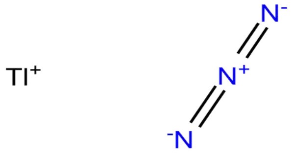 Thallium Azide – a yellow-brown crystalline