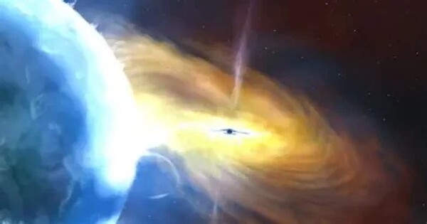 A Black Hole Eruption could alter all we know about the Universe
