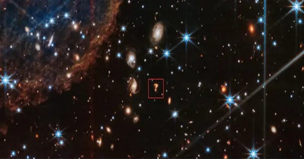 A Cosmic Moon Factory is spotted by James Webb 625 light-years away