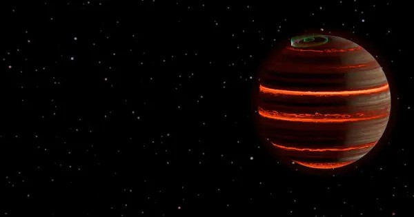 Astronomers amazed as blazing Auroras burn on a Planet without a Star