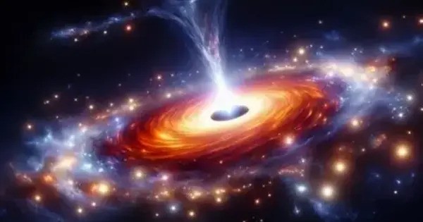 Ten trillion Suns are outshined by a Black Hole Explosion