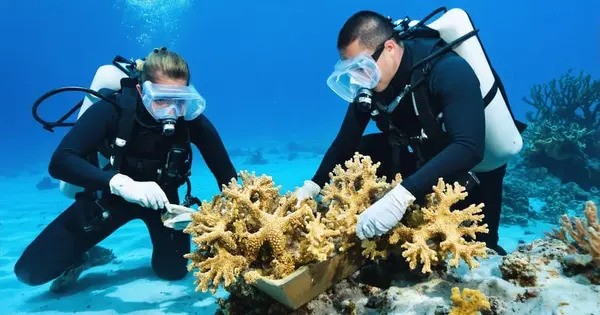 Researchers have now discovered how Corals regenerate on the Reef