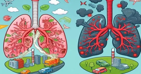 Exercise’s benefits are subtly eliminated by Polluted Air