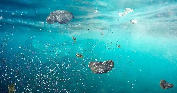 Invisible Chemical Clouds are being released into Water by Microplastics
